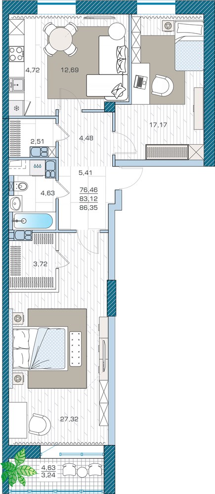 Квартира 2.32